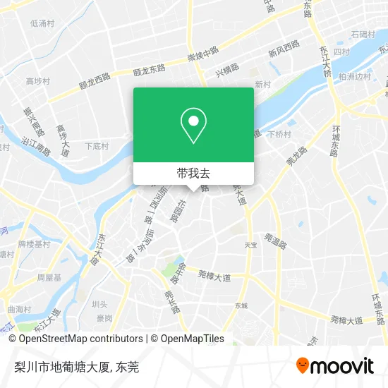 梨川市地葡塘大厦地图