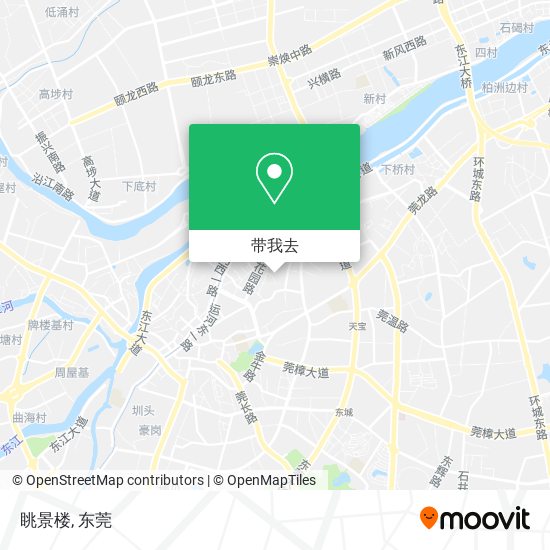 眺景楼地图