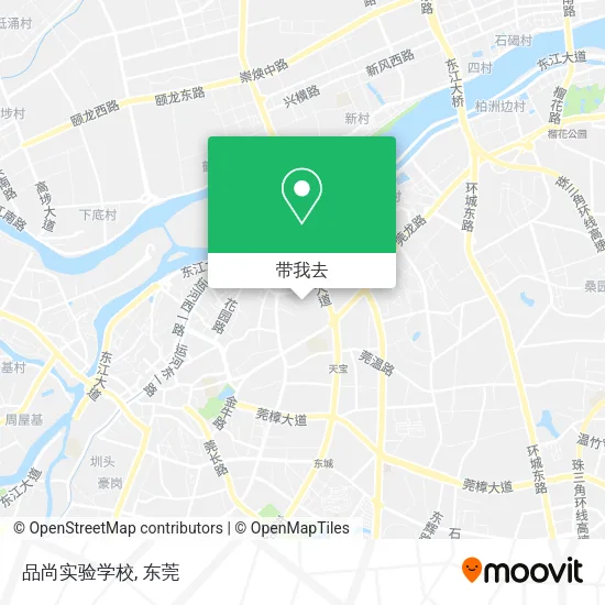 品尚实验学校地图