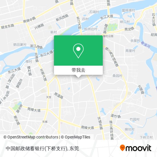 中国邮政储蓄银行(下桥支行)地图