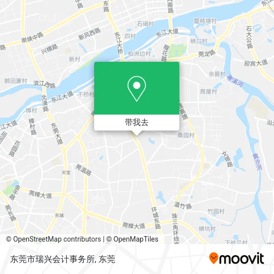 东莞市瑞兴会计事务所地图