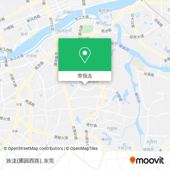 旌泷(圃园西路)地图