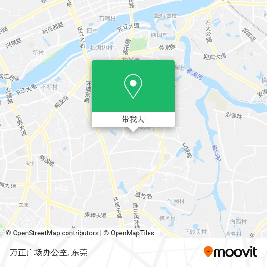万正广场办公室地图