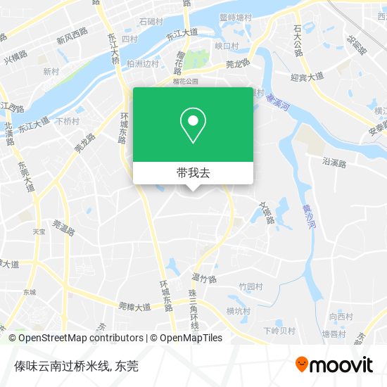 傣味云南过桥米线地图