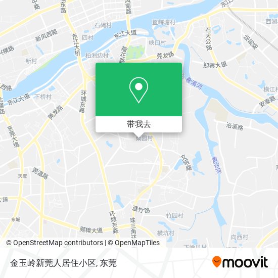 金玉岭新莞人居住小区地图