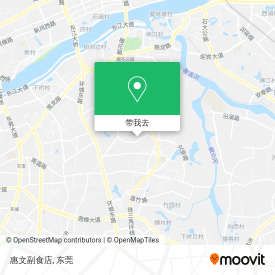 惠文副食店地图