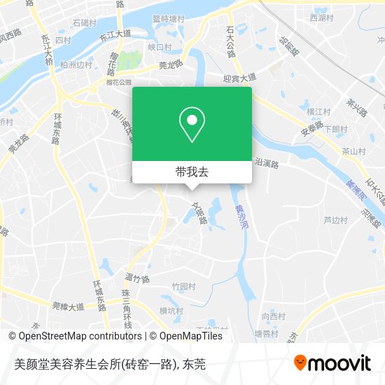 美颜堂美容养生会所(砖窑一路)地图