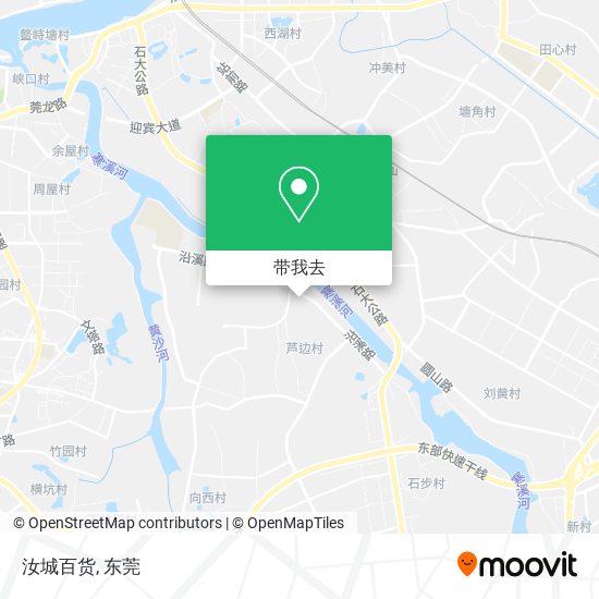 汝城百货地图
