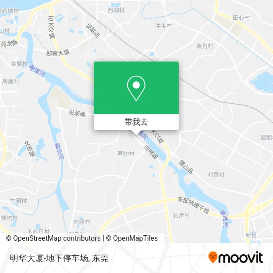 明华大厦-地下停车场地图