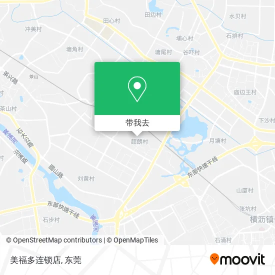 美福多连锁店地图