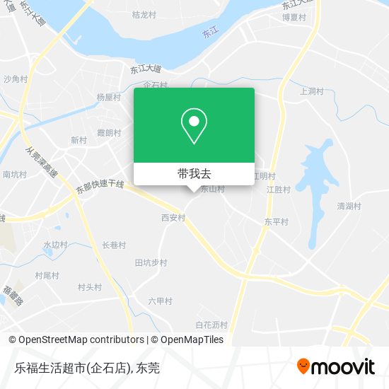 乐福生活超市(企石店)地图