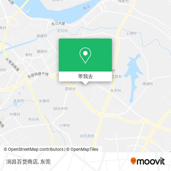 润昌百货商店地图