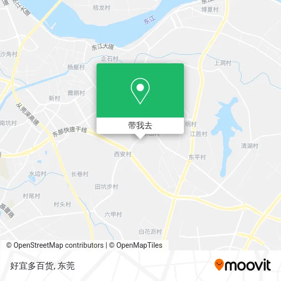 好宜多百货地图
