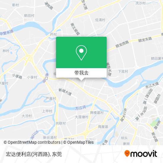 宏达便利店(河西路)地图