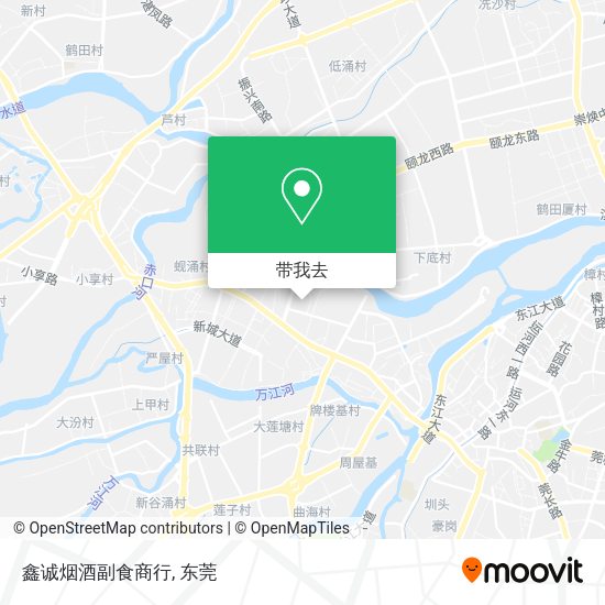 鑫诚烟酒副食商行地图