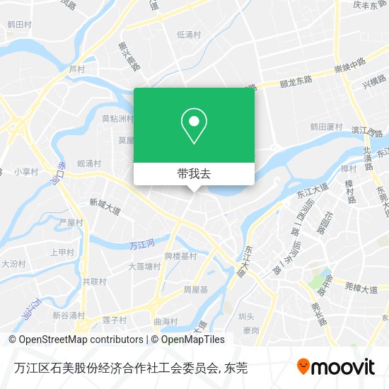 万江区石美股份经济合作社工会委员会地图