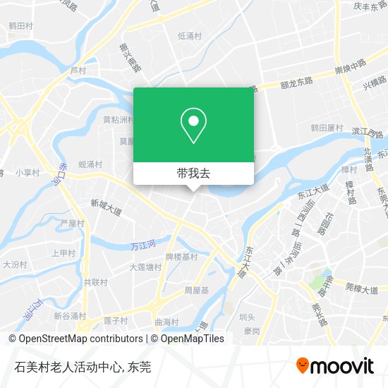 石美村老人活动中心地图