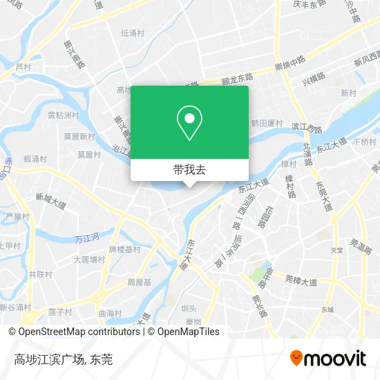 高埗江滨广场地图