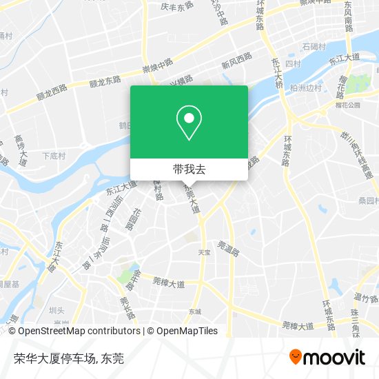 荣华大厦停车场地图