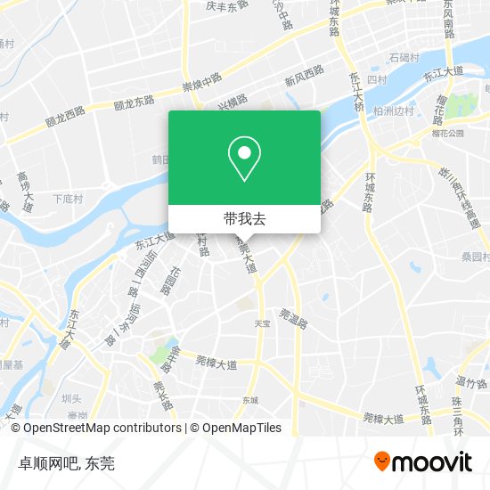 卓顺网吧地图