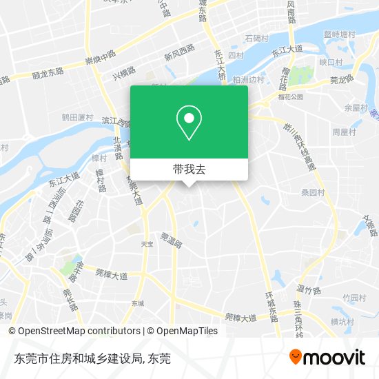东莞市住房和城乡建设局地图