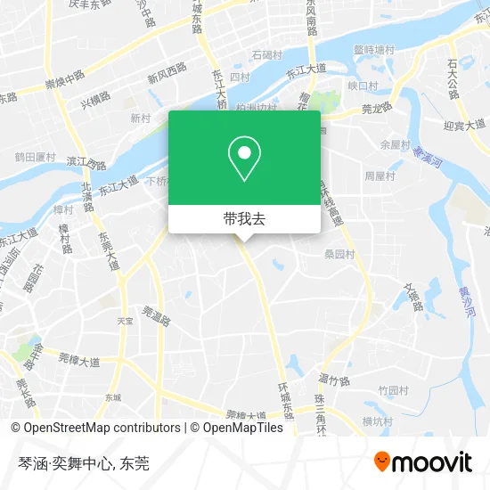 琴涵·奕舞中心地图