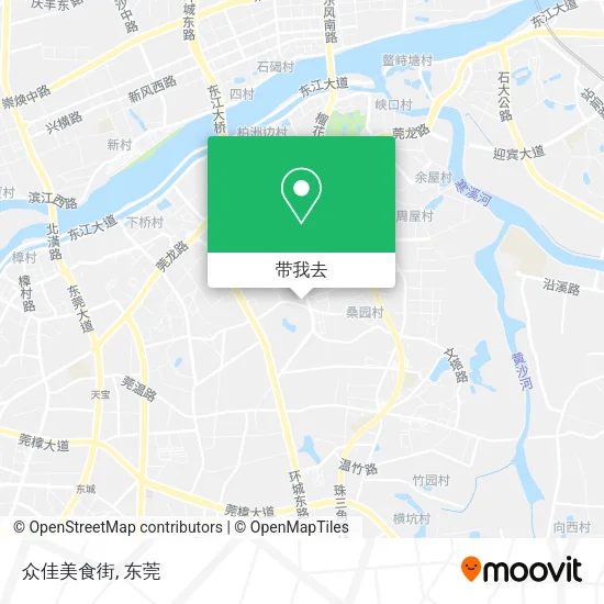 众佳美食街地图