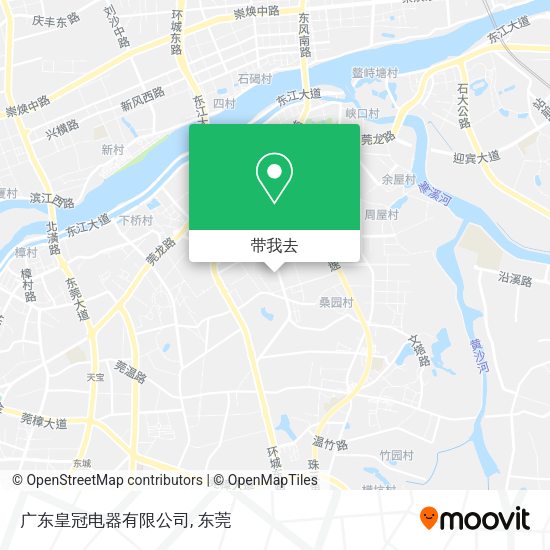 广东皇冠电器有限公司地图