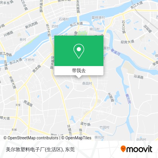 美尔敦塑料电子厂(生活区)地图