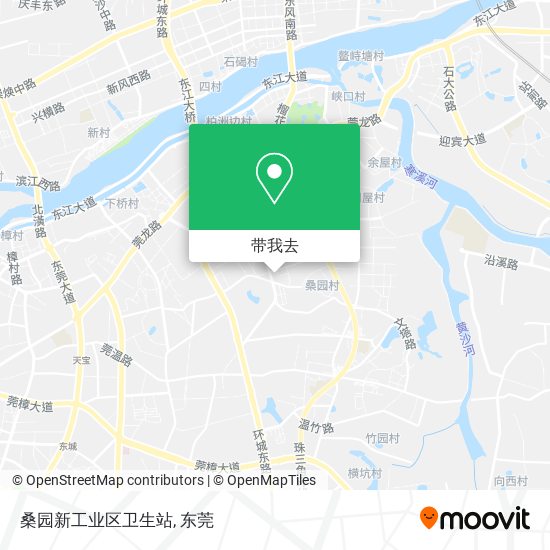 桑园新工业区卫生站地图