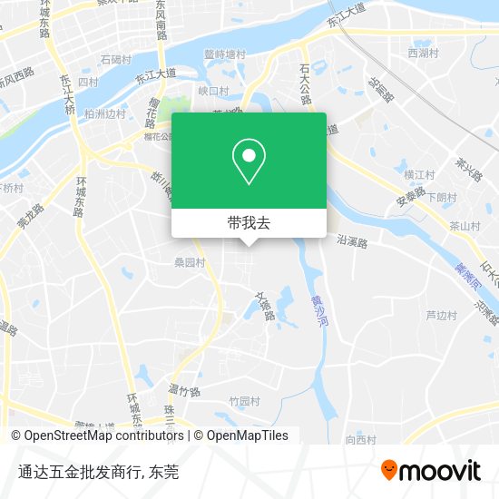 通达五金批发商行地图
