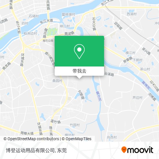博登运动用品有限公司地图