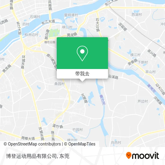 博登运动用品有限公司地图
