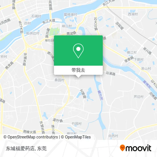 东城福爱药店地图
