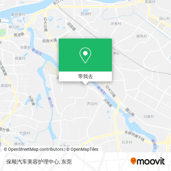 保顺汽车美容护理中心地图