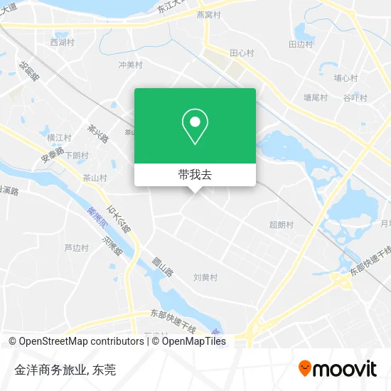 金洋商务旅业地图