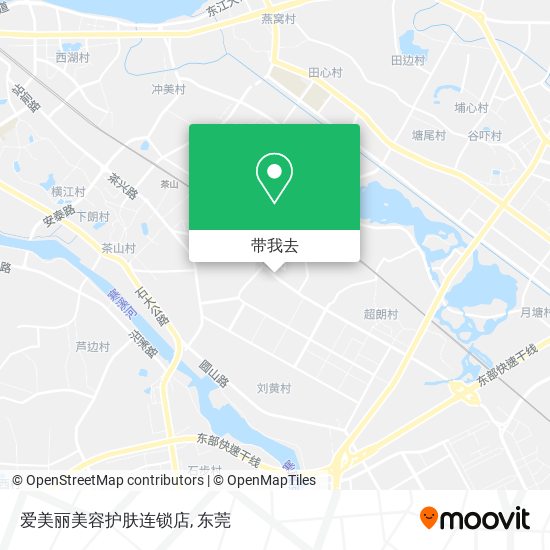 爱美丽美容护肤连锁店地图
