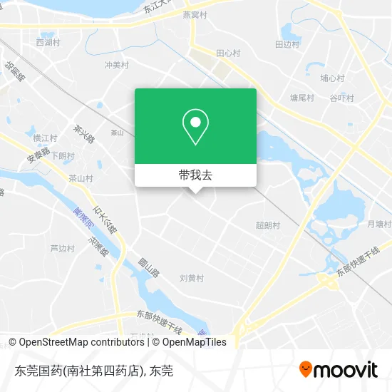 东莞国药(南社第四药店)地图
