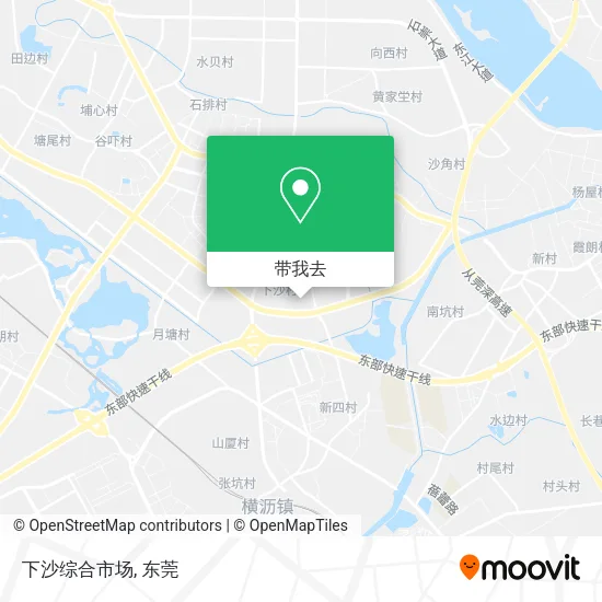 下沙综合市场地图