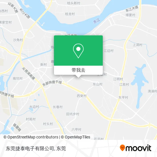 东莞捷泰电子有限公司地图