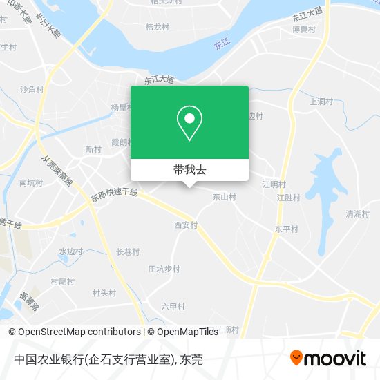 中国农业银行(企石支行营业室)地图