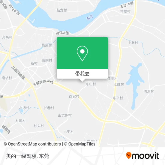 美的一级驾校地图