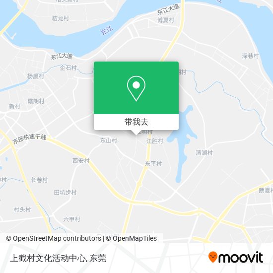 上截村文化活动中心地图
