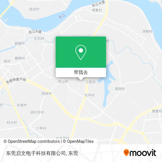 东莞启文电子科技有限公司地图