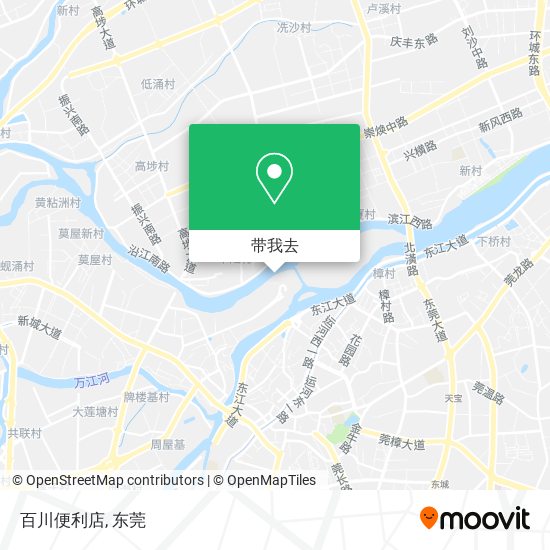 百川便利店地图