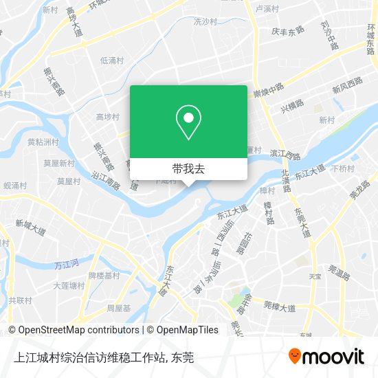 上江城村综治信访维稳工作站地图
