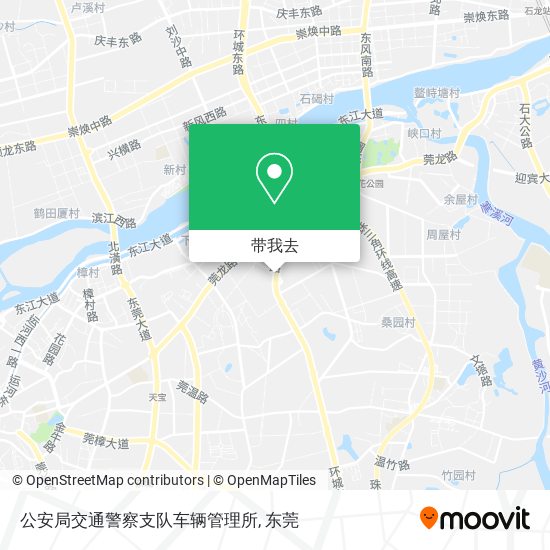 公安局交通警察支队车辆管理所地图