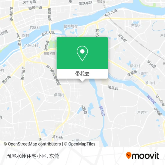 周屋水岭住宅小区地图