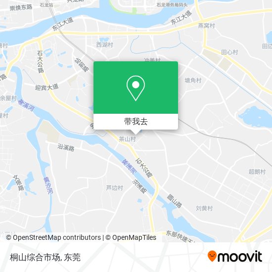桐山综合市场地图