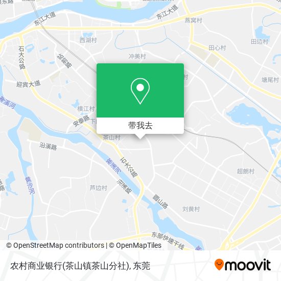 农村商业银行(茶山镇茶山分社)地图